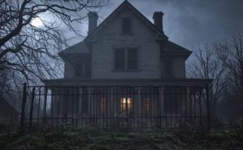 The Abandoned House That Still Has Lights On Every Night